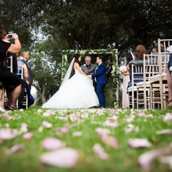 A chef-designed menu and vintage details at this stunning San Diego wedding
