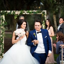 A chef-designed menu and vintage details at this stunning California wedding