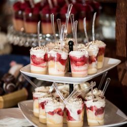 A chef-designed menu and vintage details at this stunning vintage wedding