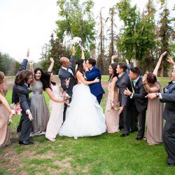 A chef-designed menu and vintage details at this stunning California wedding