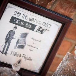 A chef-designed menu and vintage details at this stunning California wedding