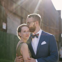 JennyDean 99 - A gold dress wedding + karaoke + tacos + fairy lights A gold dress wedding with karaoke, and tacos all wrapped up in fairy lights