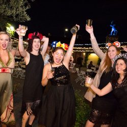 Reception69of128 - This pop culture wedding wins all with a Pac-Man suit, Mario Kart, and a Delorean(!) This pop culture wedding wins all with a Pac-Man suit, Mario Kart, and a Delorean(!)