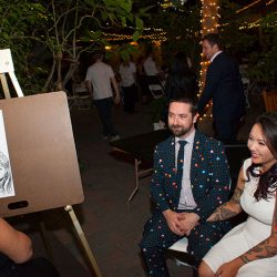 Reception78of79 - This pop culture wedding wins all with a Pac-Man suit, Mario Kart, and a Delorean(!) This pop culture wedding wins all with a Pac-Man suit, Mario Kart, and a Delorean(!)