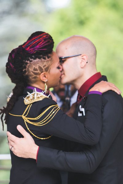Roberson Eckert NicoleLenzenPhotography rmslide088 low - This Janelle Monae meets Michael Jackson bridal suit is KILLING IT with style This Janelle Monae meets Michael Jackson bride's suit is KILLING IT with style