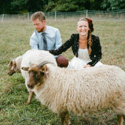 ZDw Sheep - A New York farm-to-table wedding at the couple's own farm A New York farm to table wedding at the couple's own farm