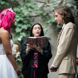 sera x john 367 32216386606 o - From Hogwarts to NYC: a Brooklyn Harry Potter wedding From Hogwarts to NYC: a Brooklyn Harry Potter wedding