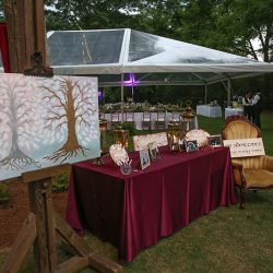 A fantastical Lord of the Rings meets Midsummer Night's Dream wedding