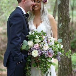 A fantastical Lord of the Rings meets Midsummer Night's Dream wedding