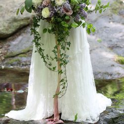 A fantastical Lord of the Rings meets Midsummer Night's Dream wedding
