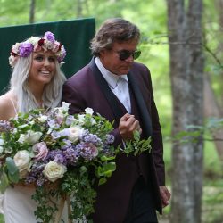 A fantastical Lord of the Rings meets Midsummer Night's Dream wedding