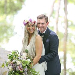 A fantastical Lord of the Rings meets Midsummer Night's Dream wedding