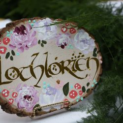 A fantastical Lord of the Rings meets Midsummer Night's Dream wedding