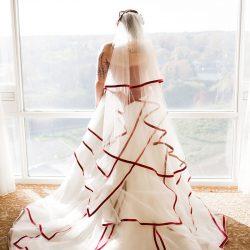 woodwedding bridegettingready 111 32119037382 o - This laid-back wedding had bridesmaids in white and a BEETLEJUICE officiant This laid-back wedding had a wedding party in white and BEETLEJUICE