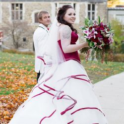 woodwedding bridegroom 25 32119037842 o - This laid-back wedding had bridesmaids in white and a BEETLEJUICE officiant This laid-back wedding had a wedding party in white and BEETLEJUICE
