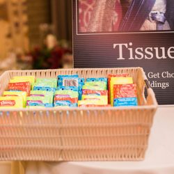 woodwedding receptiondetails 18 31458081803 o - This laid-back wedding had bridesmaids in white and a BEETLEJUICE officiant This laid-back wedding had a wedding party in white and BEETLEJUICE