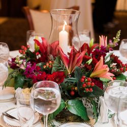 woodwedding receptiondetails 22 31458081743 o - This laid-back wedding had bridesmaids in white and a BEETLEJUICE officiant woodwedding receptiondetails 22 31458081743 o