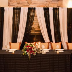 woodwedding receptiondetails 49 31892094670 o - This laid-back wedding had bridesmaids in white and a BEETLEJUICE officiant This laid-back wedding had a wedding party in white and BEETLEJUICE