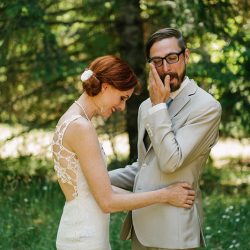 JohnnyAlexisWedding LakeCrescent 189 - Bask in the glow of this rustic Olympic National Park wedding Bask in the glow of this rustic Olympic National Park wedding
