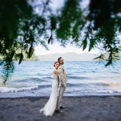 JohnnyAlexisWedding LakeCrescent 290 - Bask in the glow of this rustic Olympic National Park wedding Bask in the glow of this rustic National Park wedding