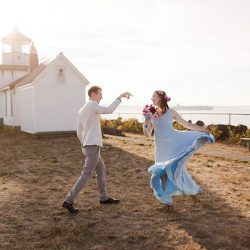 OffBeatBride LionladyPhotography 86 - This intimate beach wedding in Seattle gives a whole new meaning to do-it-yourself This intimate Seattle beach wedding gives a whole new meaning to do-it-yourself