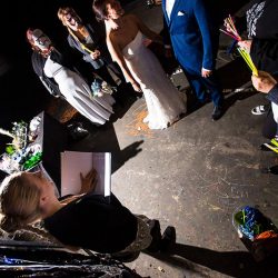 This couple destroyed the Death Star at their Star Wars-themed vow renewal!