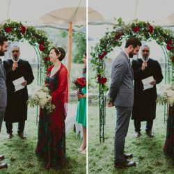 Tom Leung Photography0034 - Two professors rock an at-home stunning DIY wedding (with a vintage dress!) Two professors rock an at-home gorgeous wedding
