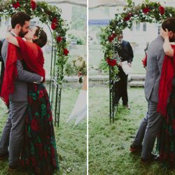 Tom Leung Photography0039 - Two professors rock an at-home stunning DIY wedding (with a vintage dress!) Two professors rock an at-home gorgeous wedding