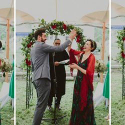 Tom Leung Photography0040 - Two professors rock an at-home stunning DIY wedding (with a vintage dress!) Two professors rock an at-home gorgeous wedding