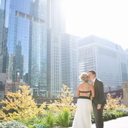 A super chic urban forest wedding in the heart of Chicago