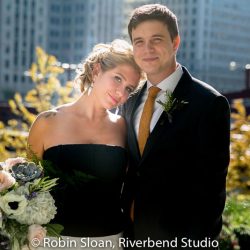A super chic urban forest wedding in the heart of Chicago