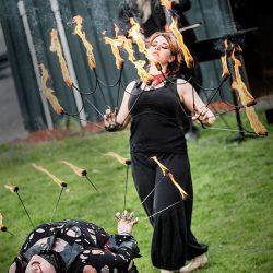 13161956 10153585298316056 4286503909595078467 o 32415262263 o - A 13-color handfasting and fire dancing at this Quebec wiccan wedding A 13-color handfasting and fire dancing at this Quebec wiccan wedding