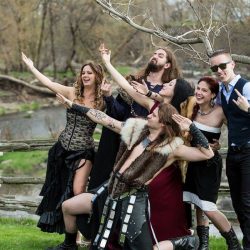 13221582 10153585276631056 3250467526363437440 n 32415262103 o - A 13-color handfasting and fire dancing at this Quebec wiccan wedding A 13-color handfasting and fire dancing at this Quebec wiccan wedding