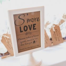 S'mores, archery, cowboy chic at this wedding