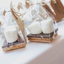S'mores, archery, cowboy chic at this wedding