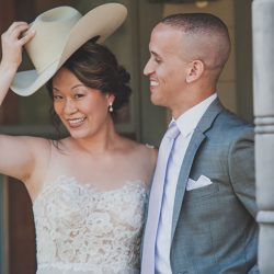 S'mores, archery, cowboy chic at this rustic wedding