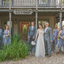S'mores, archery, cowboy chic at this rustic outdoor wedding