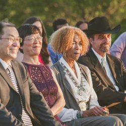 S'mores, archery, cowboy chic at this rustic outdoor wedding