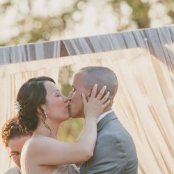 S'mores, archery, cowboy chic at this rustic outdoor wedding
