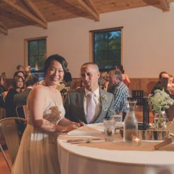 S'mores, archery, cowboy chic at this wedding