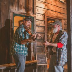 S'mores, archery, cowboy chic at this wedding