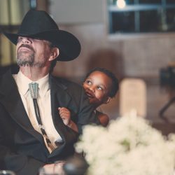 S'mores, archery, cowboy chic at this wedding