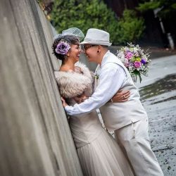 dff - Love wins at this stunning beach wedding (despite tons of rain!) dff