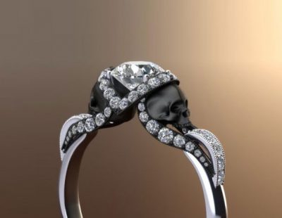 skull ring lead