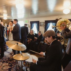 There's a beautiful reason why this San Francisco wedding was held on the USS Potomac