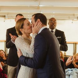 There's a beautiful reason why this San Francisco wedding was held on the USS Potomac