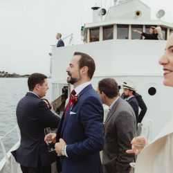 There's a beautiful reason why this San Francisco wedding was held on the USS Potomac
