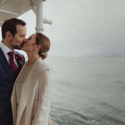 There's a beautiful reason why this San Francisco wedding was held on the USS Potomac