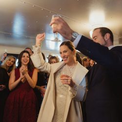 There's a beautiful reason why this San Francisco wedding was held on the USS Potomac