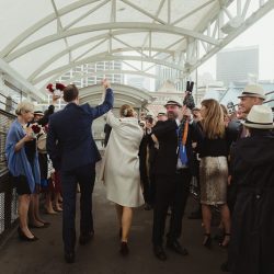 There's a beautiful reason why this San Francisco wedding was held on the USS Potomac